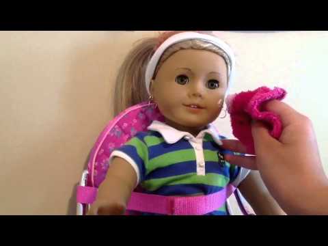 how to clean your ag dolls skin