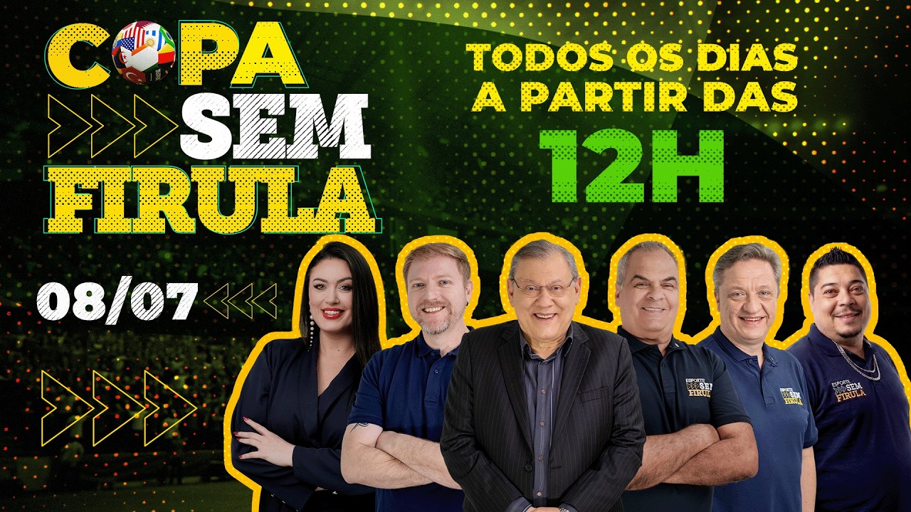 Copa Sem Firula, Com Milton Neves | 08/07/2026