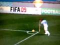 gol ibrahimovic inter-napoli fifa 09 psp
