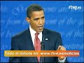 Obama ataca a McCain por no reunirse con Zapatero