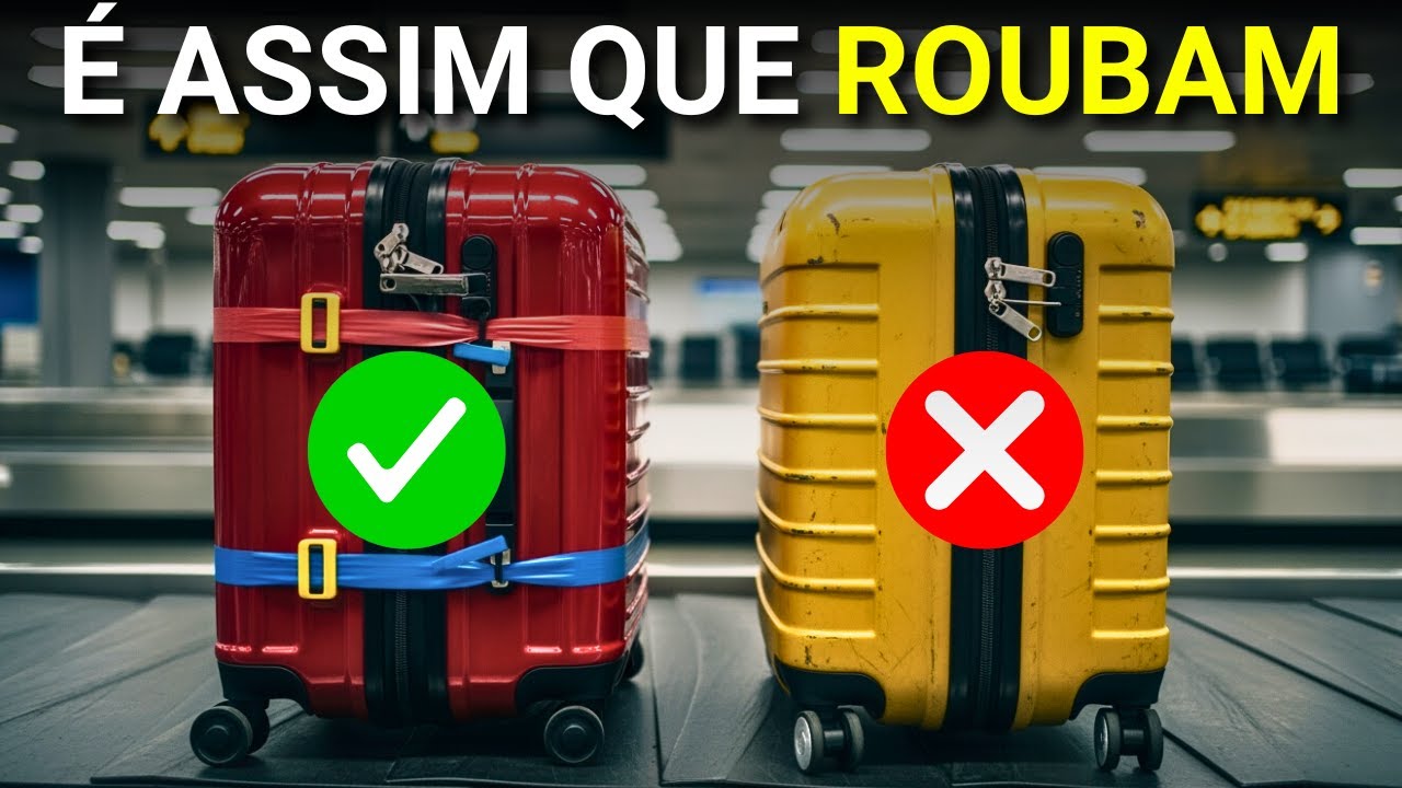 12 TRUQUES de BAGAGEM que as COMPANHIAS AÉREAS ODEIAM (Nunca perca sua mala)