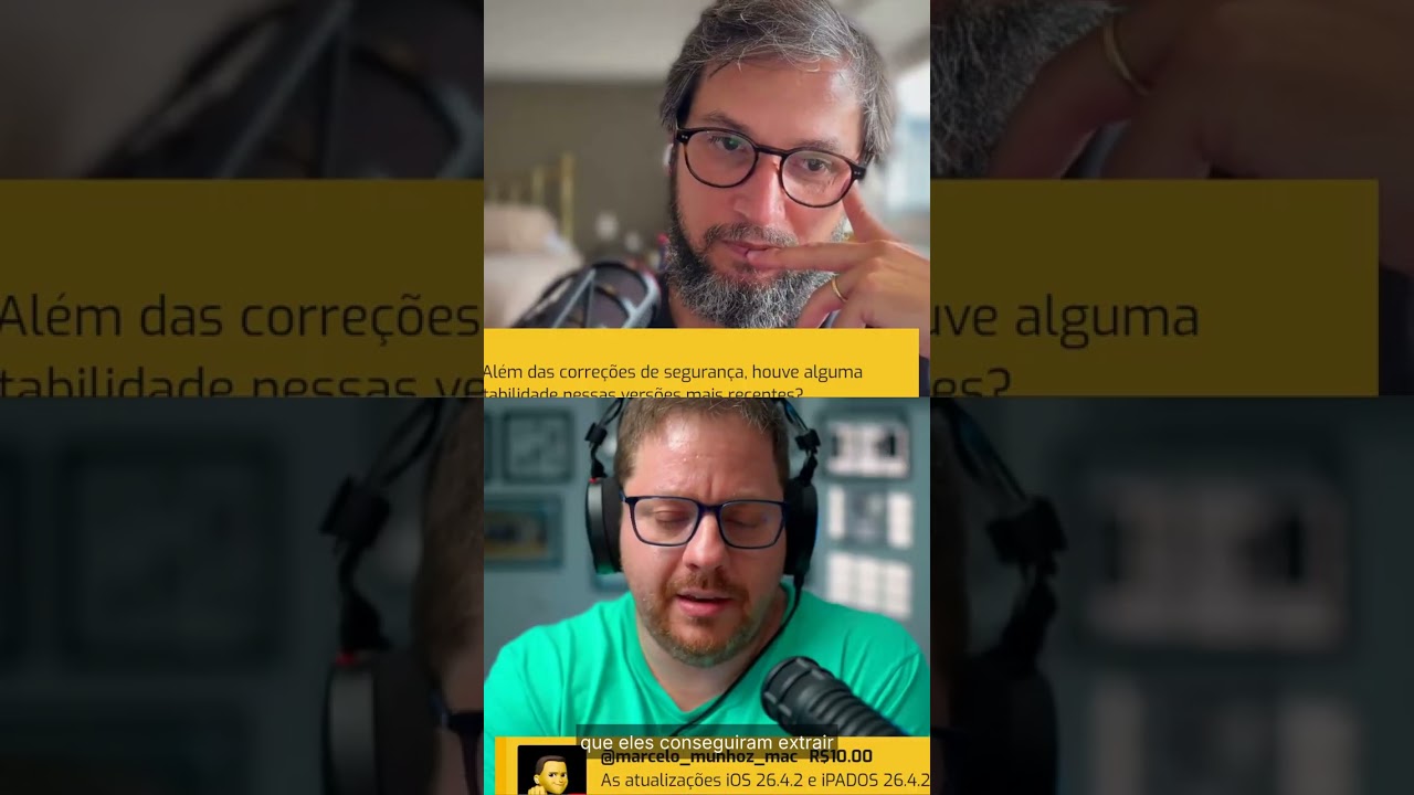 Corte do MacMagazine no Ar #679: iOS/iPadOS 26.4.2 corrigem falha de segurança em notificações push