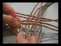 Scenes from the DVD Ply-Split Garlic Basket with instructor Linda Hendrickson