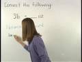 Watch Video on Customary Unit Conversions - Pre Algebra Help