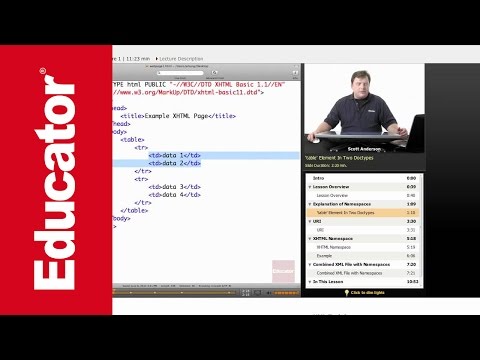 how to provide namespace in xml