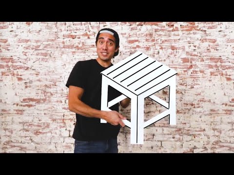 How to Shrink Yourself - Furniture Optical Illusions