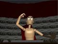 the stress of animator and his slow computer