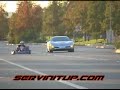 corvette vs go kart