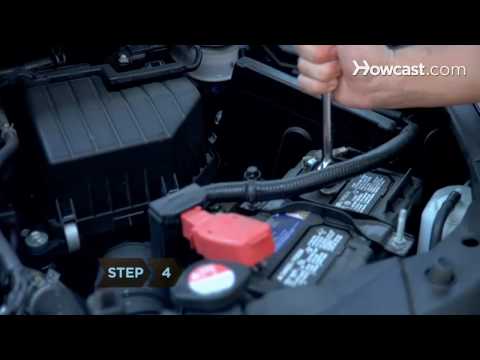 how to replace a battery in a car