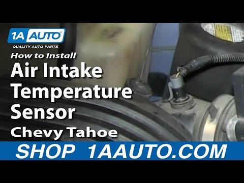 How To Install Air Intake Temperature Sensor 5.7L 1996-99 Chevy Tahoe C1500 K1500