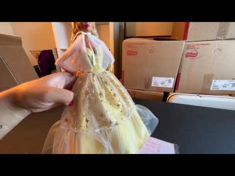Barbie Signature 2023 Holiday Barbie Doll, 35Th, Anniversary, Golden Gown,  Brown