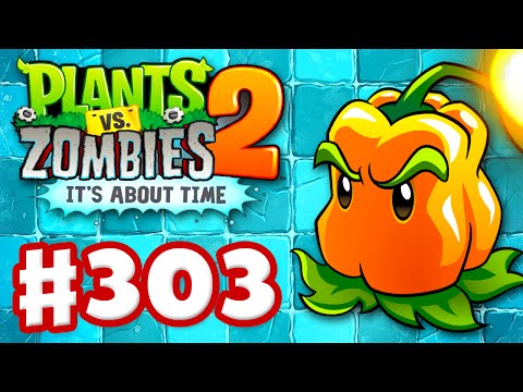 Plants vs. Zombies 2: It's About Time - Gameplay Walkthrough Part 303 - Pepperpult! (iOS)