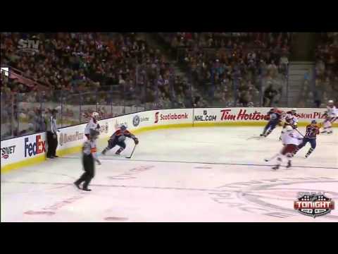 Brandon Gormley scores on Ben Scrivens