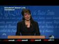 SNL Sarah Palin VP Debate Tina Fey