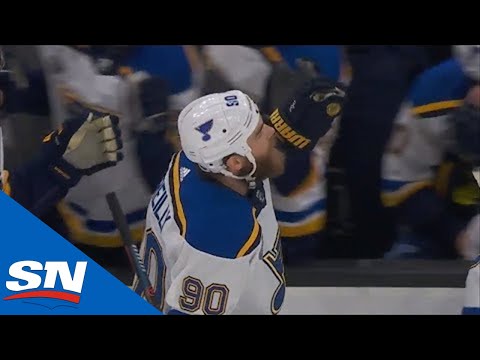 Ryan O'Reilly Redirects Jay Bouwmeester's Shot Past Tuukka Rask To Open Scoring In Game 7