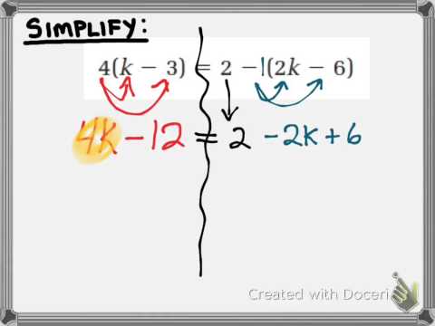 how to isolate a variable in brackets