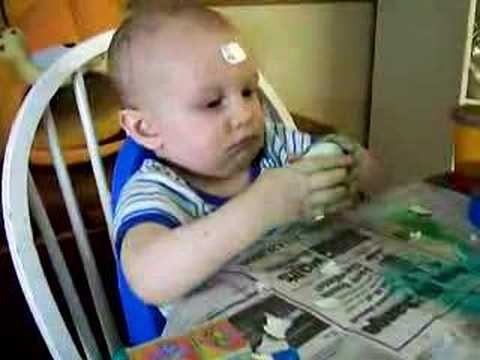 how to dye peeled eggs