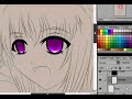 Anime Eyes Coloring Tutorial II Anime Eyes Coloring Tutorial II