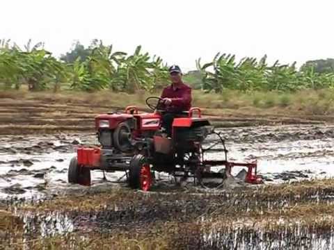 รถไถ - รถไถนาชนิดนั่งขับผลิตโดยคนไทย ราคาถูกอะไหล่หาง่ายใช้งานได้จริง...