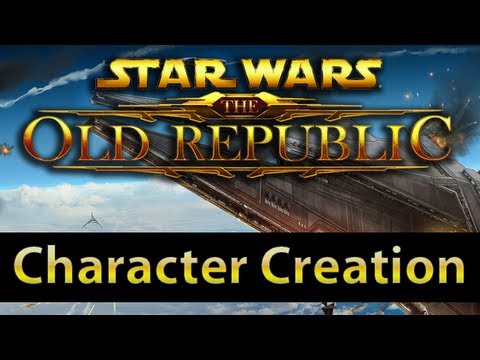 character creation - TotalBiscuit takes a look at the race/class combinations and the available aesthetic choices for characters in Star Wars : The Old Republic.