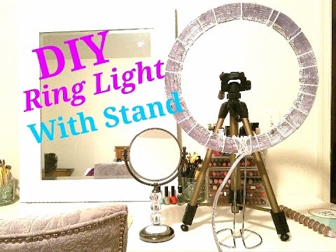 video-linktoworks-DIY Ring Light With Stand | Selfie Light | Diva Light...