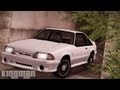 Ford Mustang SVT Cobra 1993 para GTA San Andreas vídeo 1