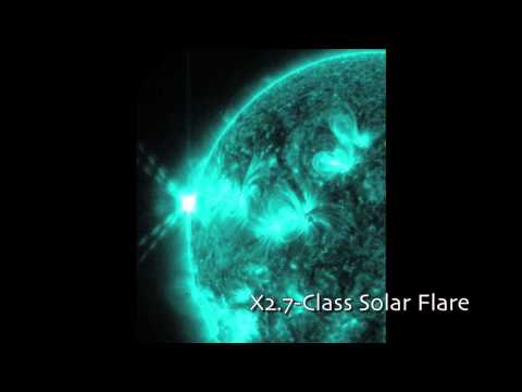 Las llamaradas solares más grandes del año