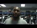 Tashard Choice, Marcus Spears and Jay Ratliff imitate Leonard Davis