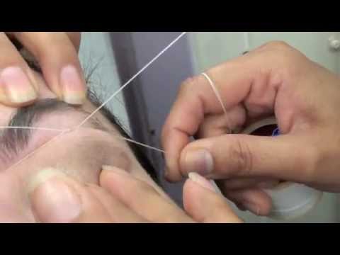 how to practice waxing eyebrows