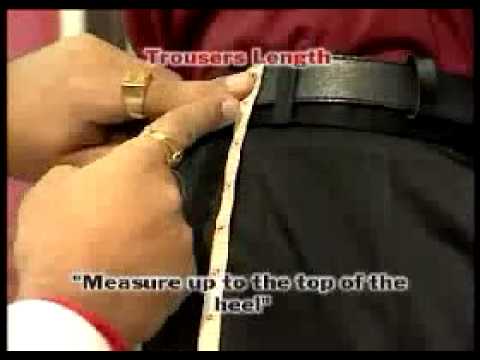 how to measure length of jeans