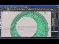 Modeling tutorial in Maya - a tire tread - Part 4: the side and UV layout