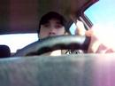 manolo garcia  en el coche 