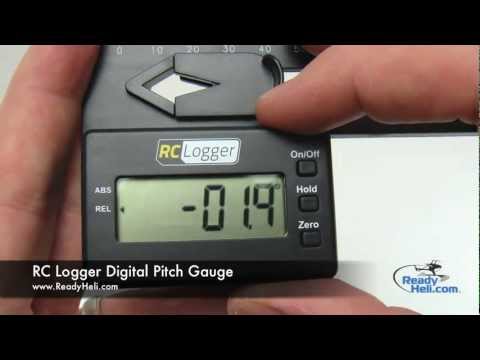 how to use a pitch gauge rc helicopter