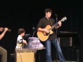 Trevor Eichhorn sings a Jason Mraz song at Solo Night