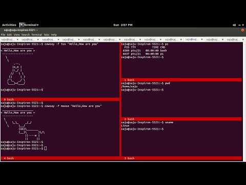 how to list commands in linux