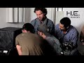 Making of Gerard Piqué posing for MANGO's menswear collection, HE by MANGO.