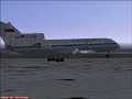 Yakovlev-42 landing at Domodevo