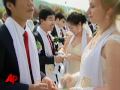 Tens of Thousands in Unification Mass Wedding