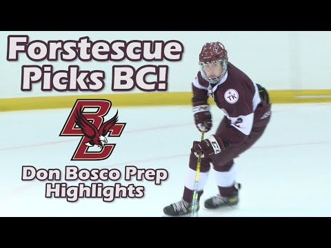 Drew Fortescue | Boston College Hockey Commit | Don Bosco Prep Highlights