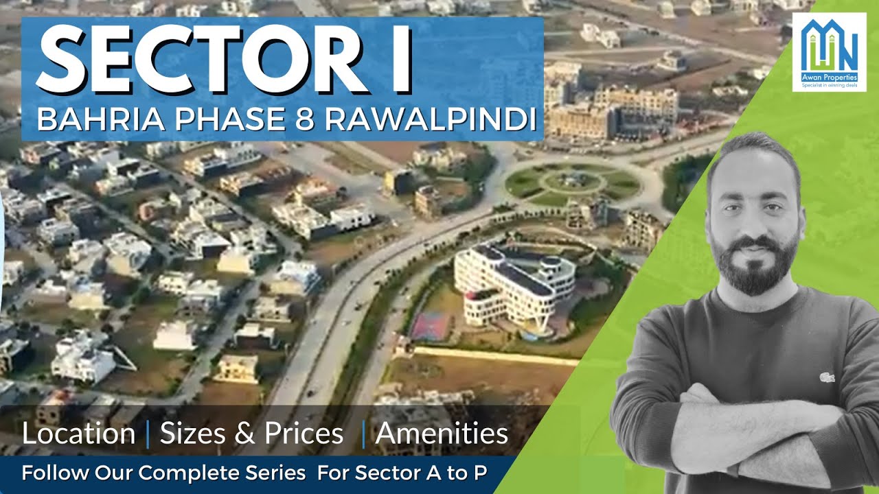 Sector I, Bahria Phase 8, Bahria Town Rawalpindi, Complete Overview