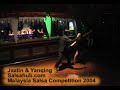 Malaysia Salsa Competition 2004 Jaztin &amp; Yanqing Actfa