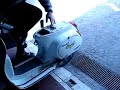 Il primo avviamento di un motore della Vespa 50 elaborato con kit Zirri.