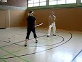 Combat Sparring Bokken Zukuru vs Christian