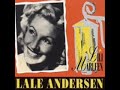 the 20th century's finest soldier's song. lyrics:

lili marleen

listen to the bugle, hear its silv'ry call,
carried by the night air telling one and all, 