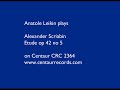 Scriabin etude op. 42 no.5 - Anatole Leikin