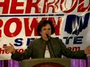 Mary Jo Kilroy at OSU Rally 6 Oct. 2006 - Pt. 2