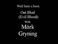 M?rk Gryning - Ont Blod