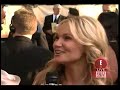 kristin being interviewed by star jones at the s.a.g. awards.