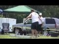 Jim Sexton, former UT athlete, competes in his first Highland games