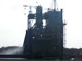 SSME Space Shuttle Main Engine Test Fire